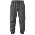 Charcoal Premium Tapered Jogger Trousers | LOXVEERN